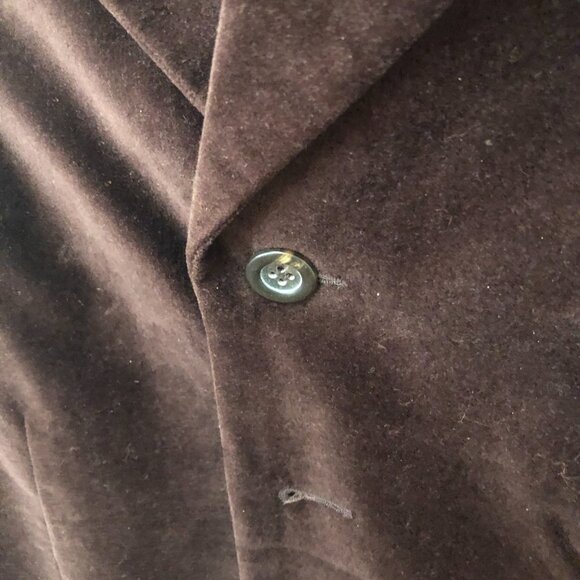 100% cotton velvet blazer - Picture 4 of 6